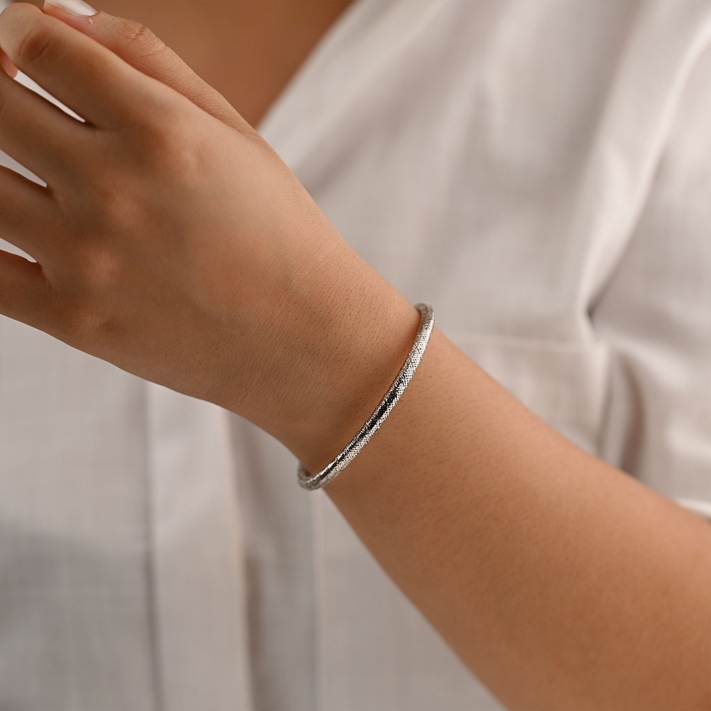 PULSERA ESPECIAL JOLYA ORO BLANCO