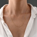 CADENA AROS ENTRELAZADOS 50CM