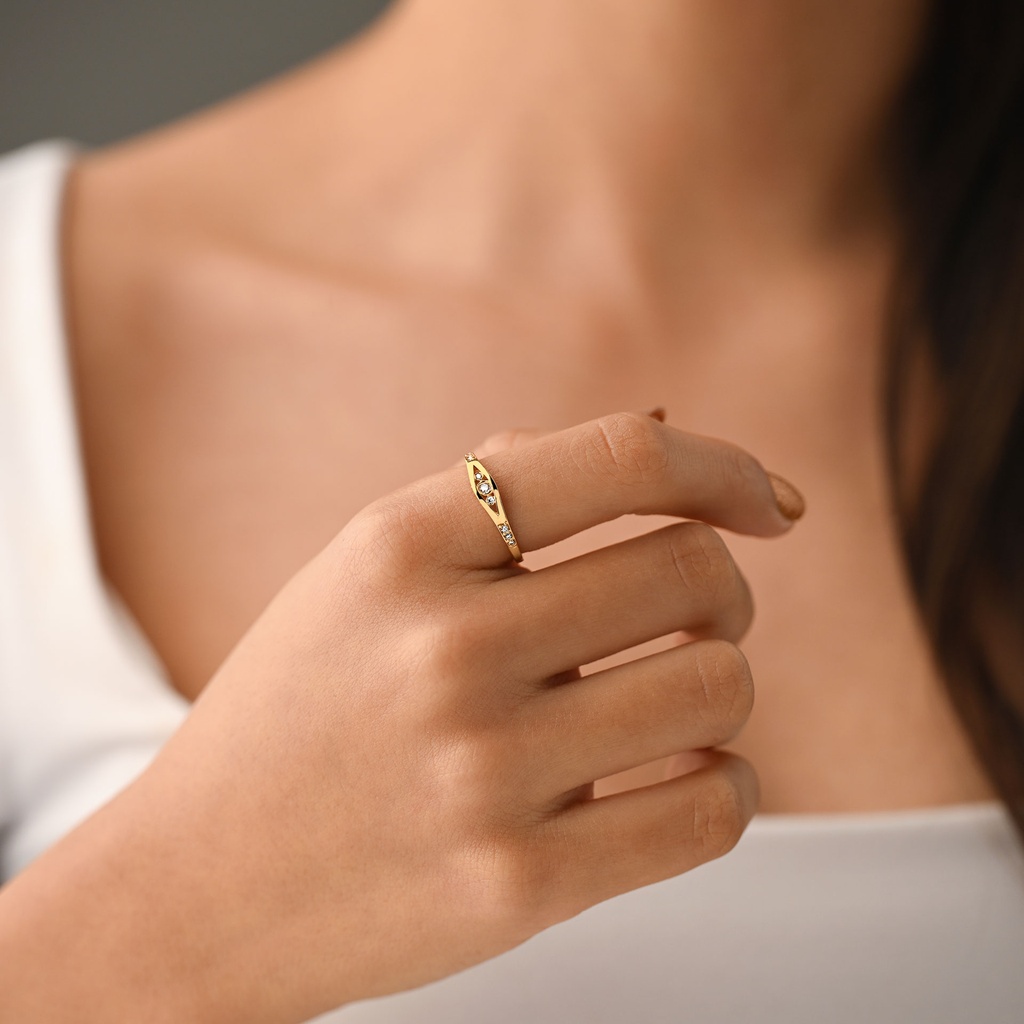 ANILLO OJO BRILLANTE