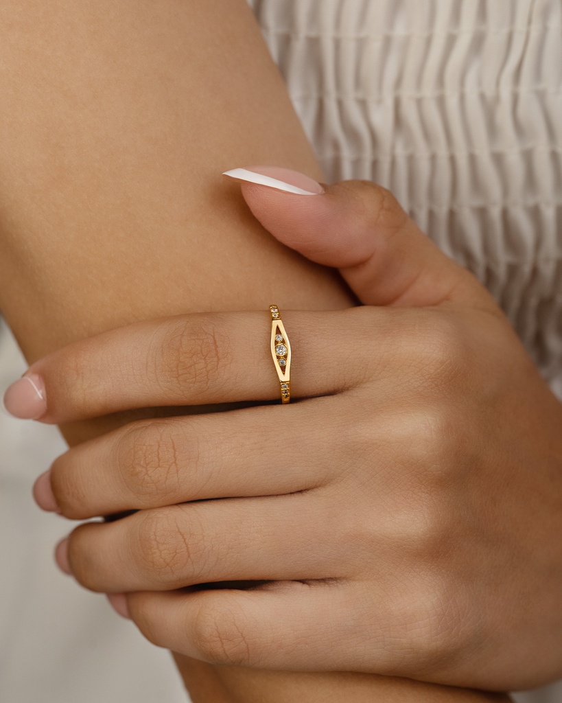 ANILLO OJO BRILLANTE