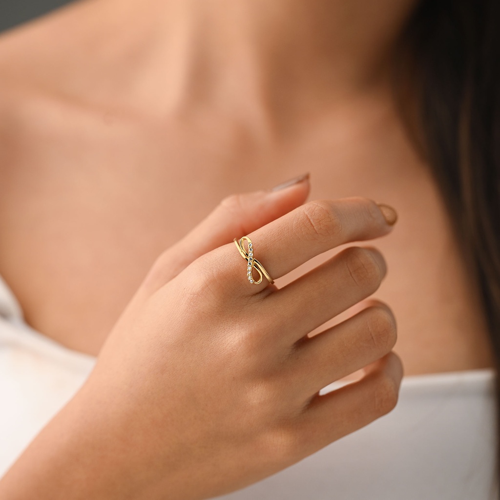 ANILLO CIRCÓN BRILLO INFINITO