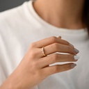 ANILLO CON CIRCÓN JUNTO