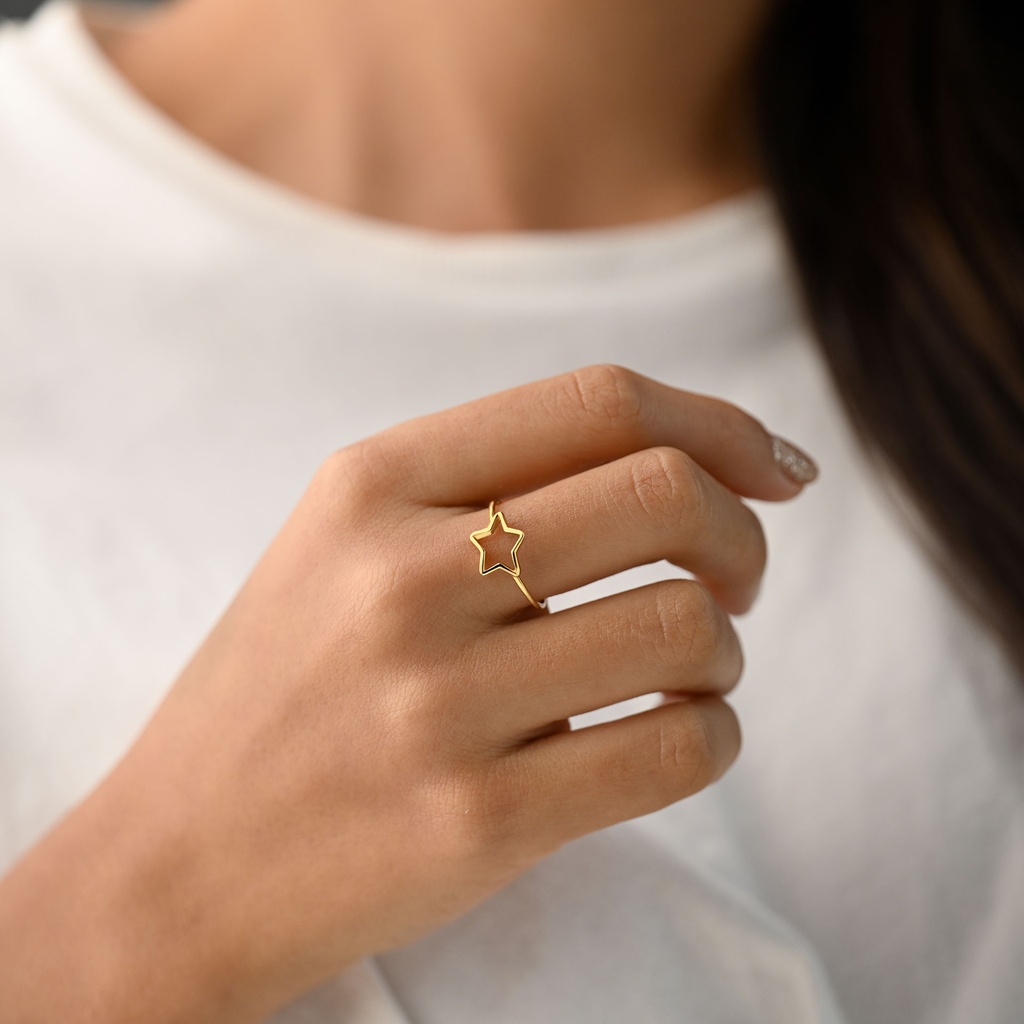 ANILLO ESTRELLA  LISO