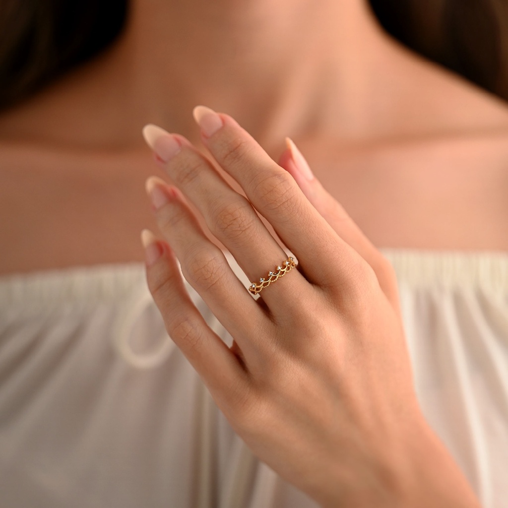 ANILLO 15 VELO DE ESTRELLAS