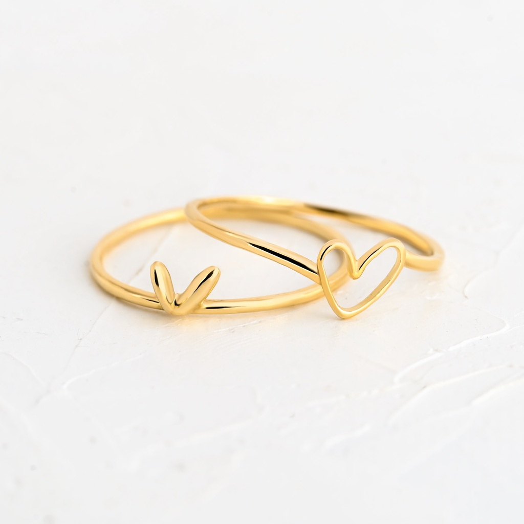 ANILLO CORAZON ARANZA
