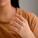 ANILLO CIRCON FLOR NARA