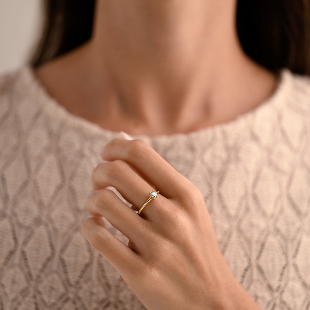 ANILLO CIRCON COSMICO