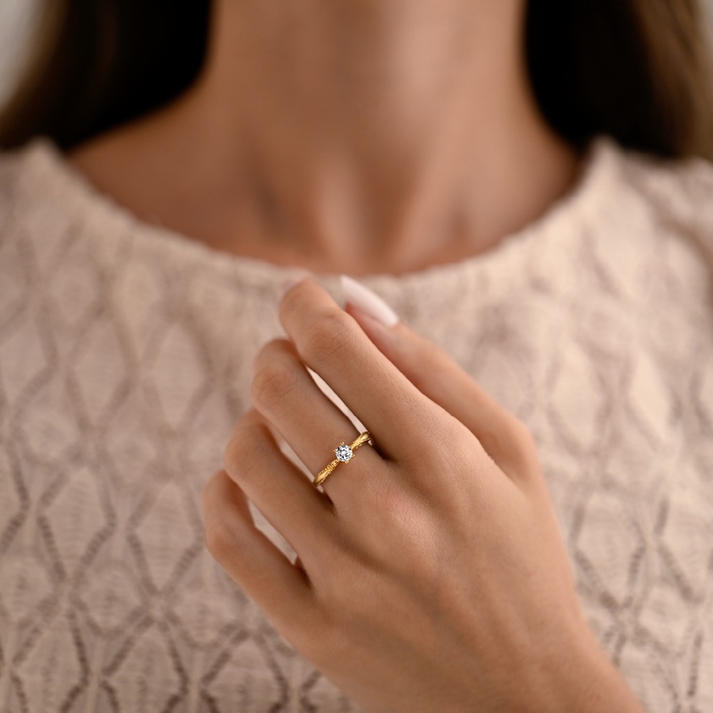 ANILLO CIRCON ALMA GEMELA