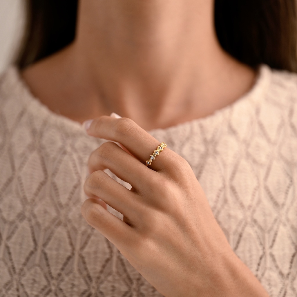 ANILLO CIRCON LUZ ESPECTRAL