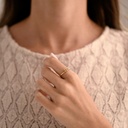 ANILLO FE ORO BLANCO