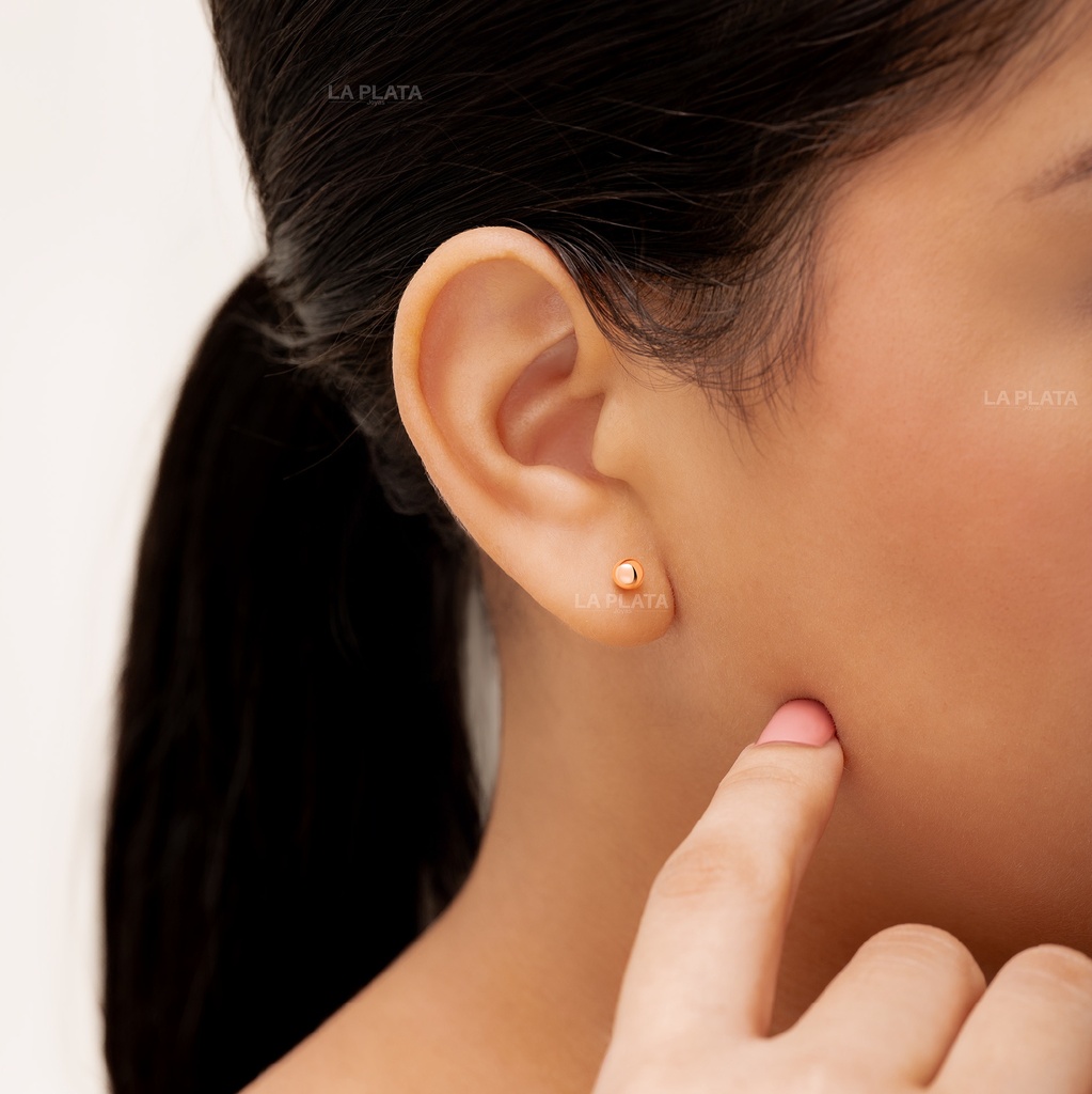 TOPOS BALINES ORO ROSA