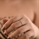 ANILLO LETRA CIRCONADA T