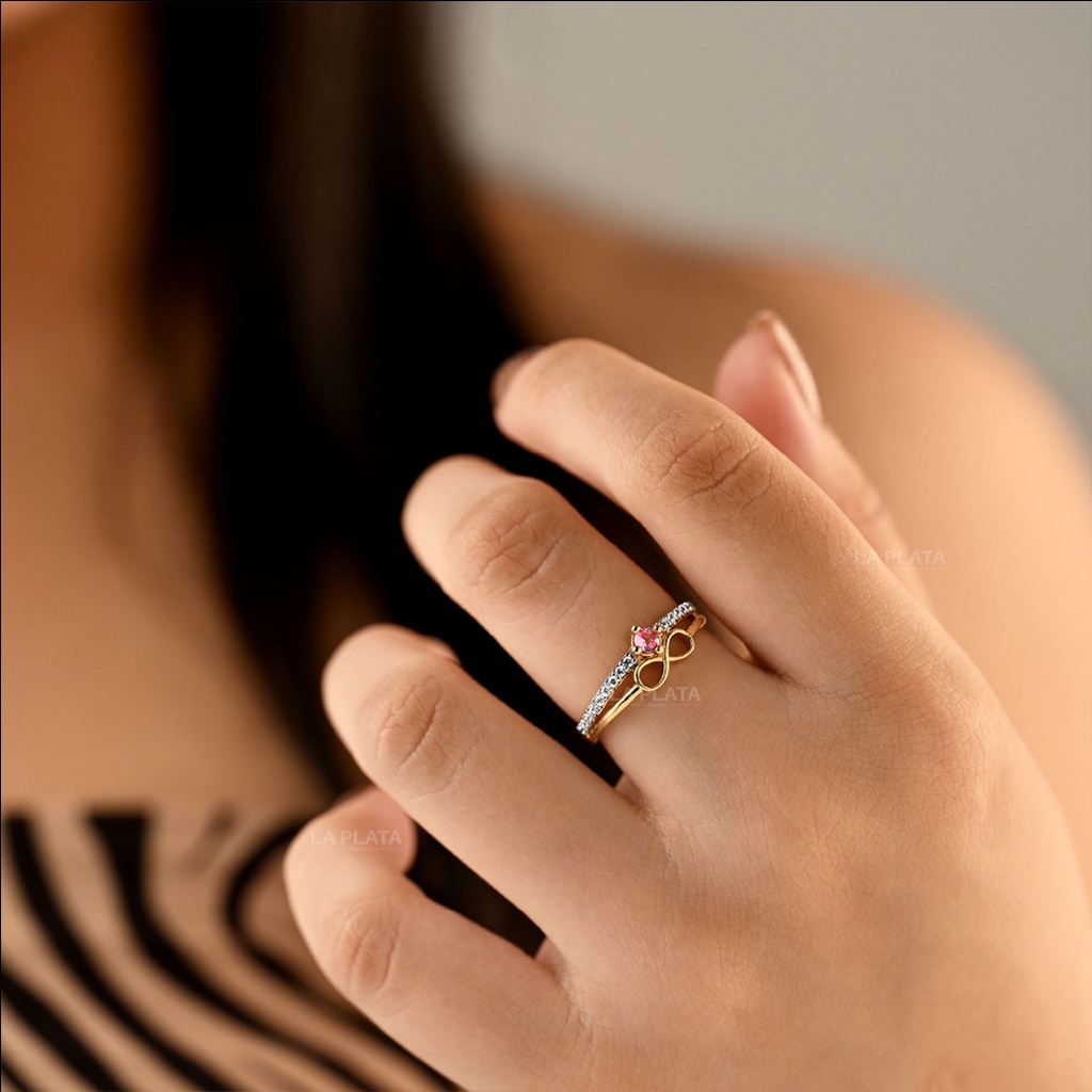 ANILLO CIRCON INFINITO EPOCA