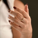 ANILLO CIRCON ECLIPSE DE ORO
