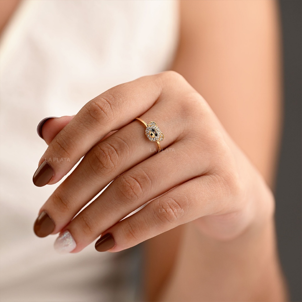 ANILLO CIRCON OSO ADORABLE