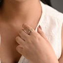 ANILLO CIRCON CRUZ DIVINIDAD