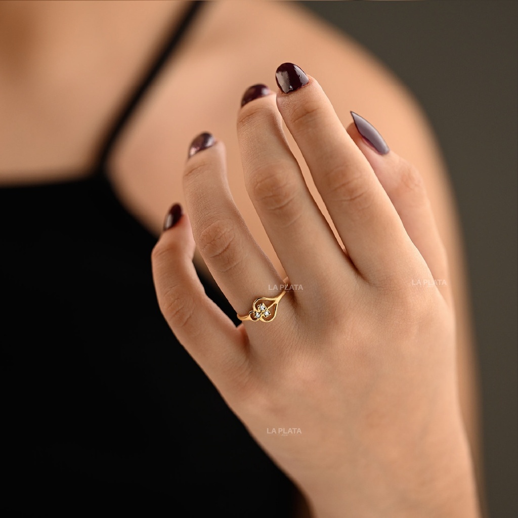 ANILLO CIRCON AMOR GENUINO