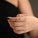 ANILLO CIRCON ALMAS GEMELAS