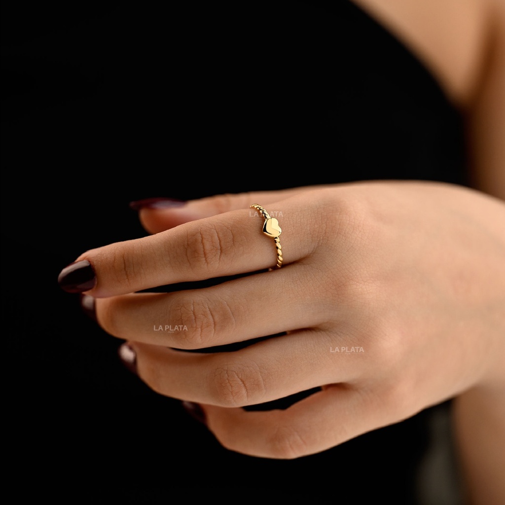ANILLO CORAZON EQUILIBRIO PERFECTO