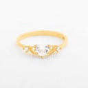 ANILLO CORAZÓN CON CIRCONES BLANCO