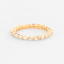 ANILLO ETERNO CIRCONADO 