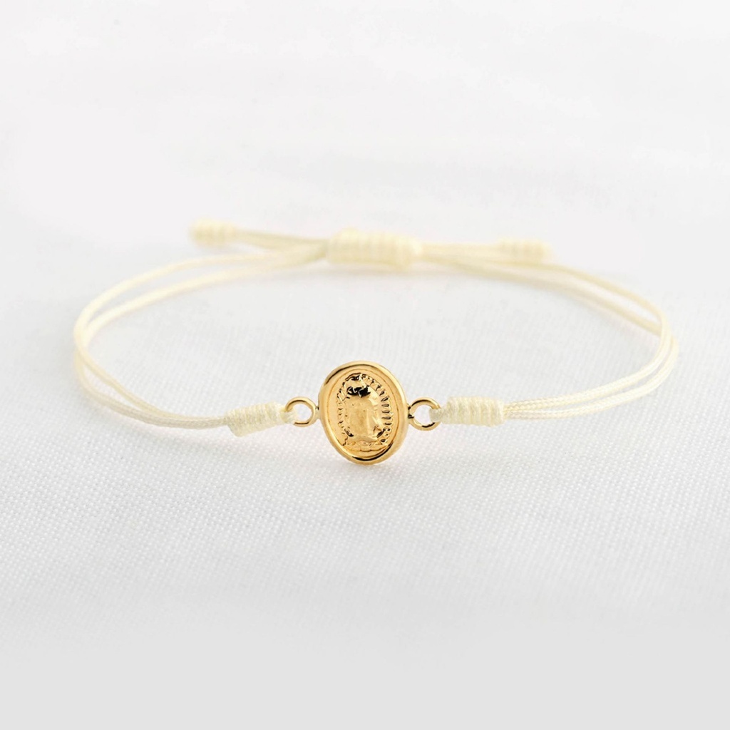 PULSERA LA GUADALUPANA PLANA
