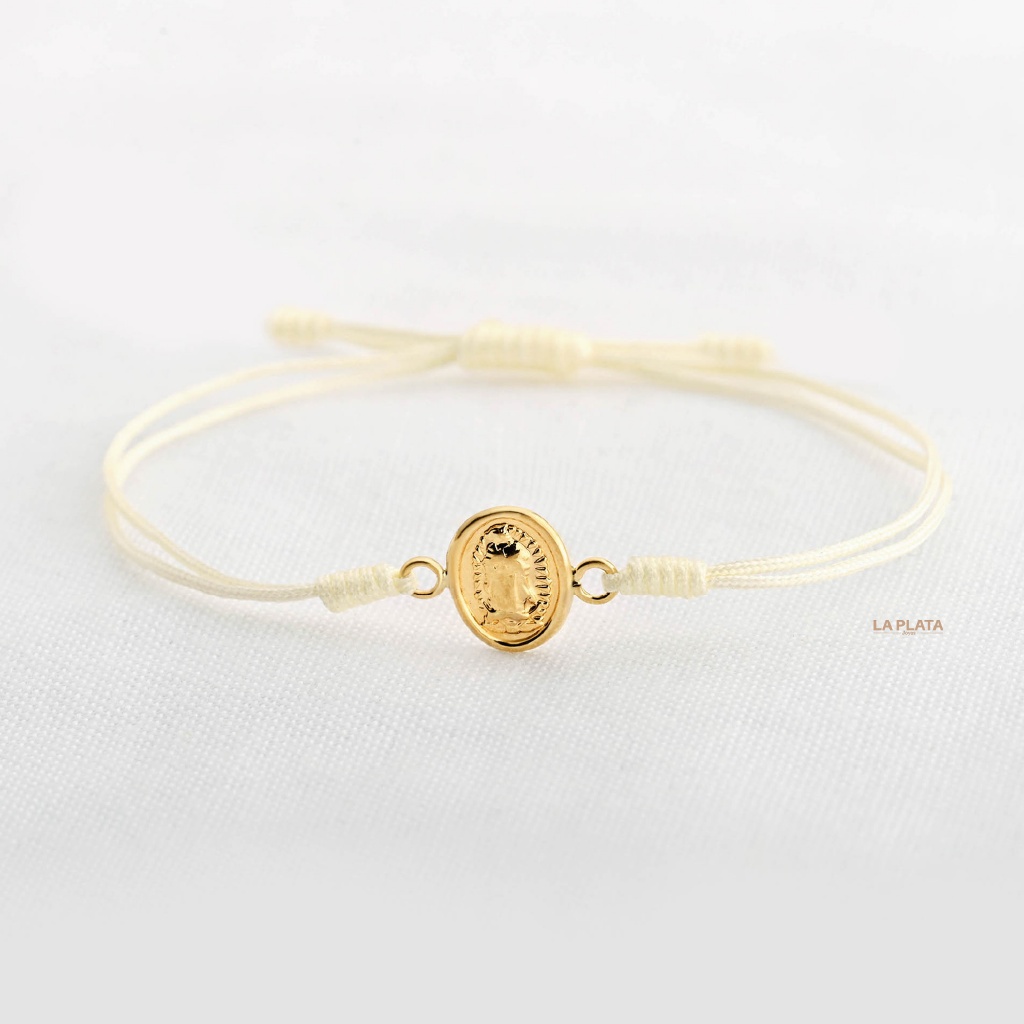 PULSERA LA GUADALUPANA PLANA