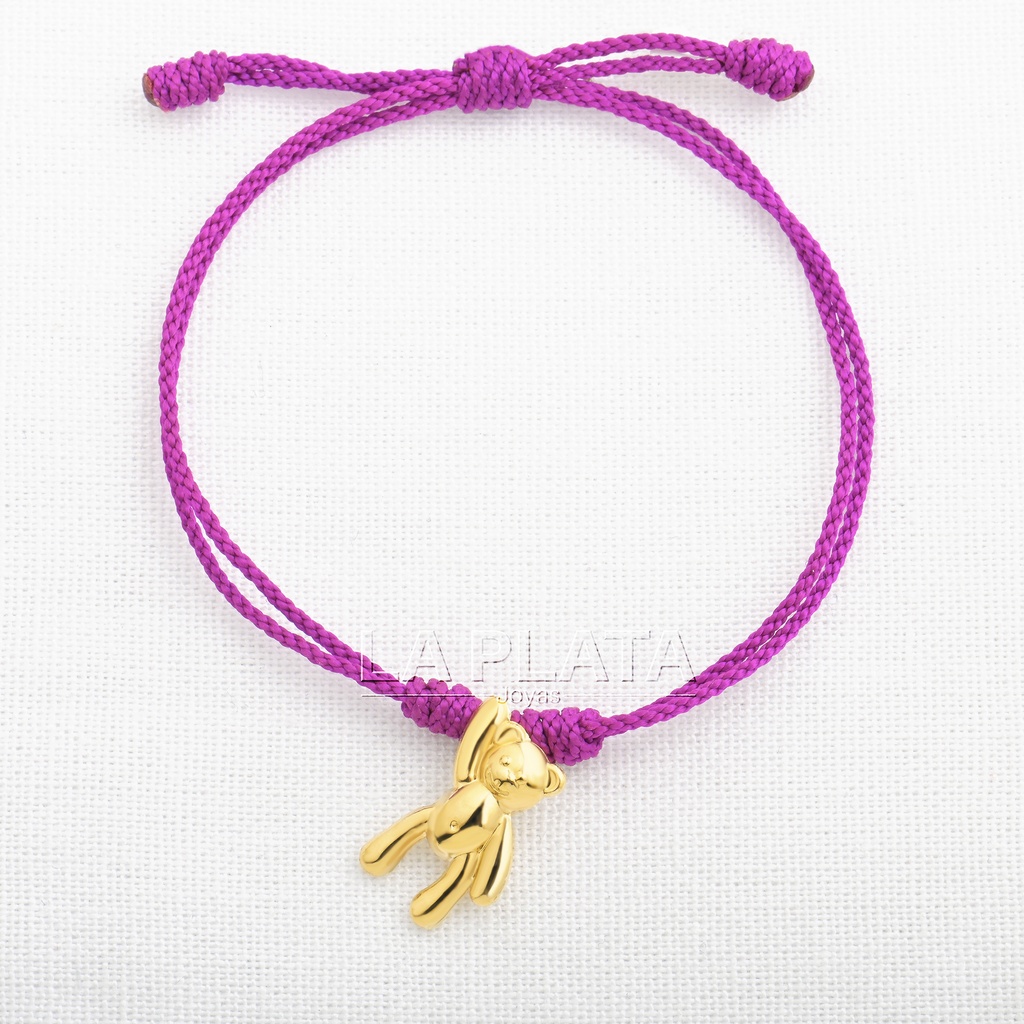 PULSERA/DIJE OSO TEDDY GR