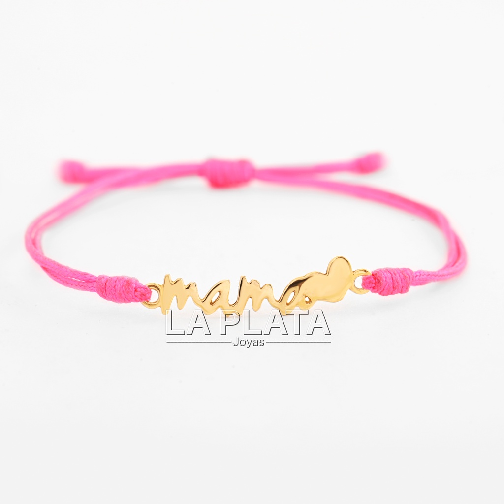 PULSERA MAMÁ CON CORAZÓN