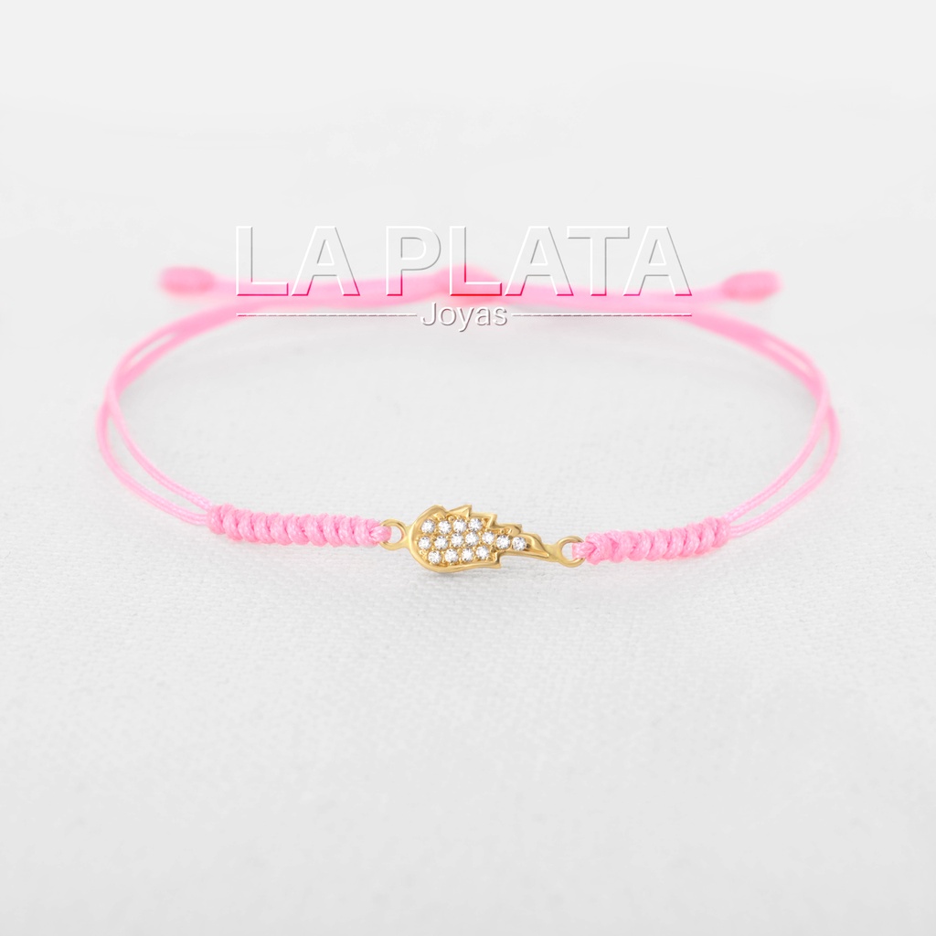 PULSERA ALA RELLENA DE CIRCONES