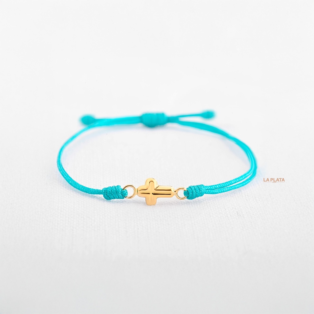 PULSERA CRUZ SOBREMARADA