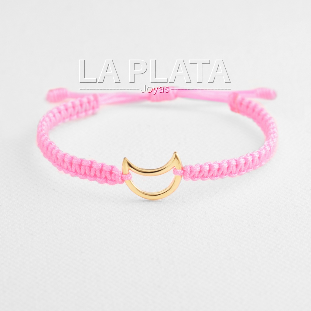 PULSERA LUNA HUECA