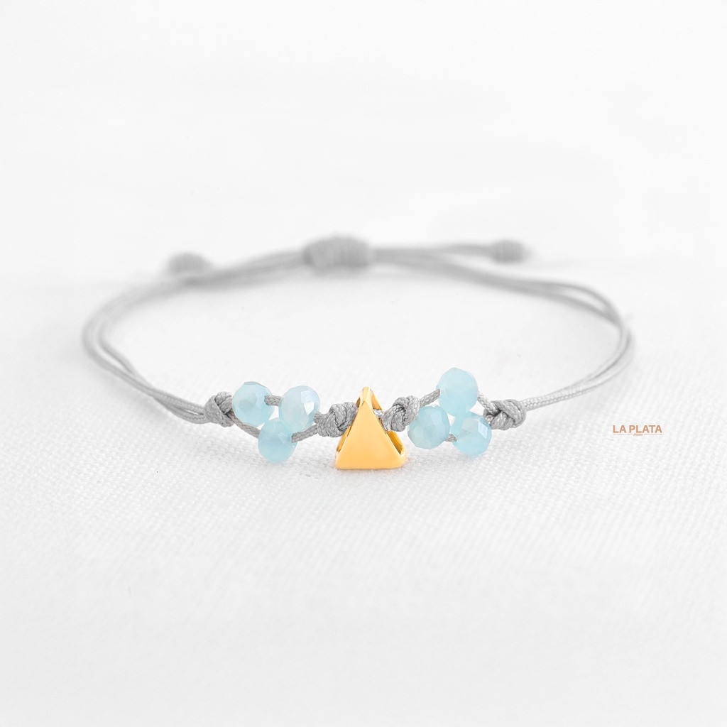 PULSERA TRIÁNGULO LISO LIVIANO