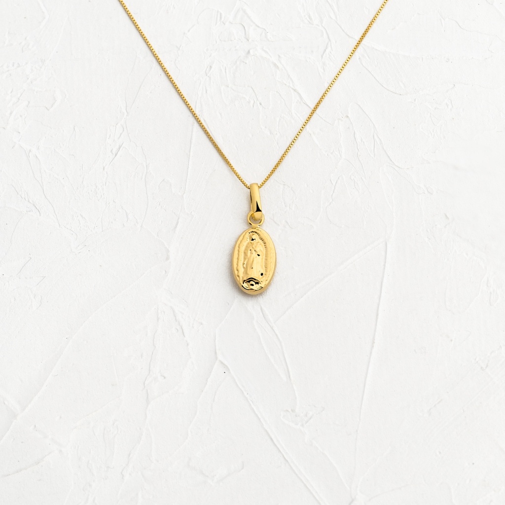 DIJE SILUETA VIRGEN DE GUADALUPE MINI