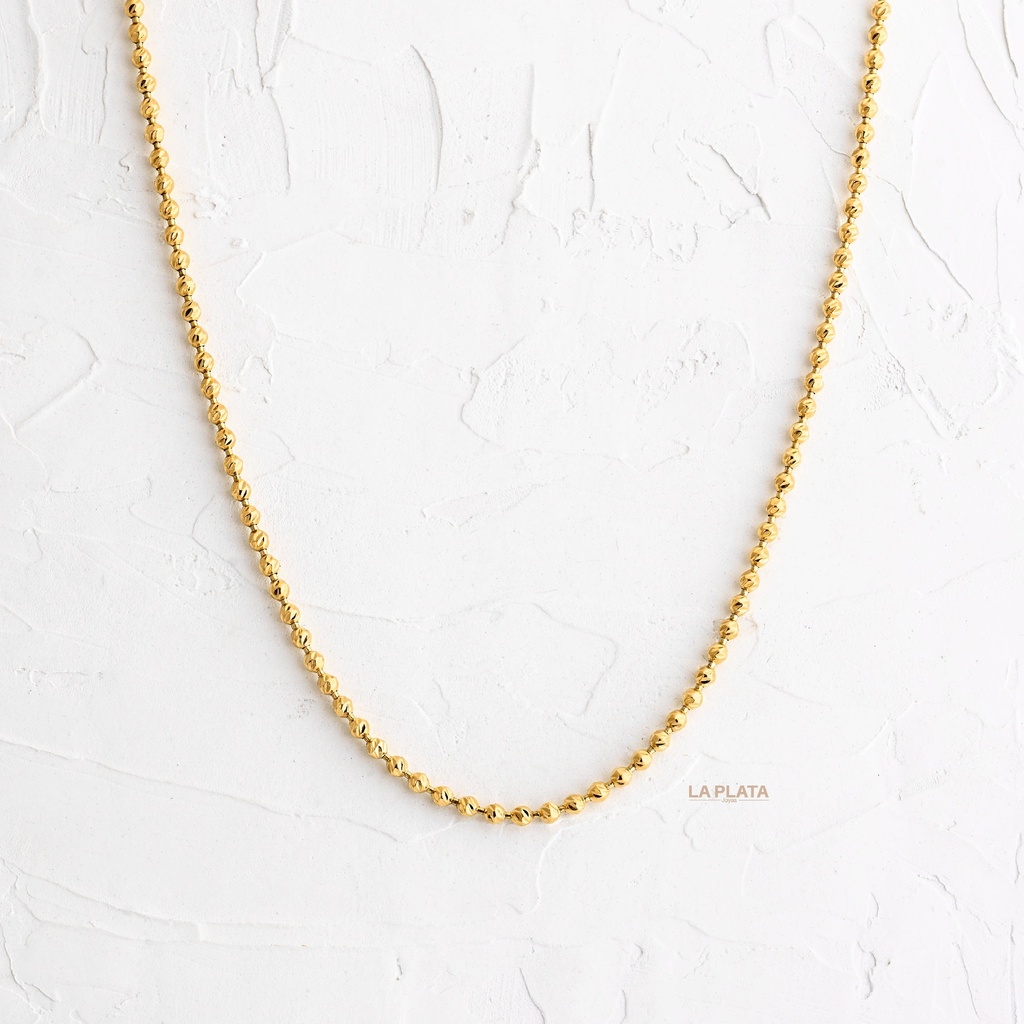 CADENA DE BALINES DIAMANTADOS