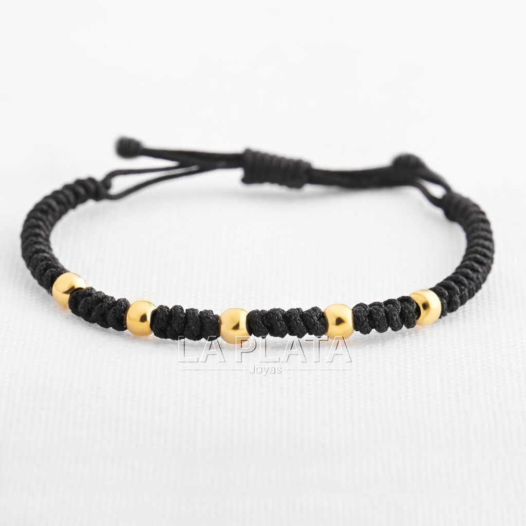 PULSERA CON 5 BALINES