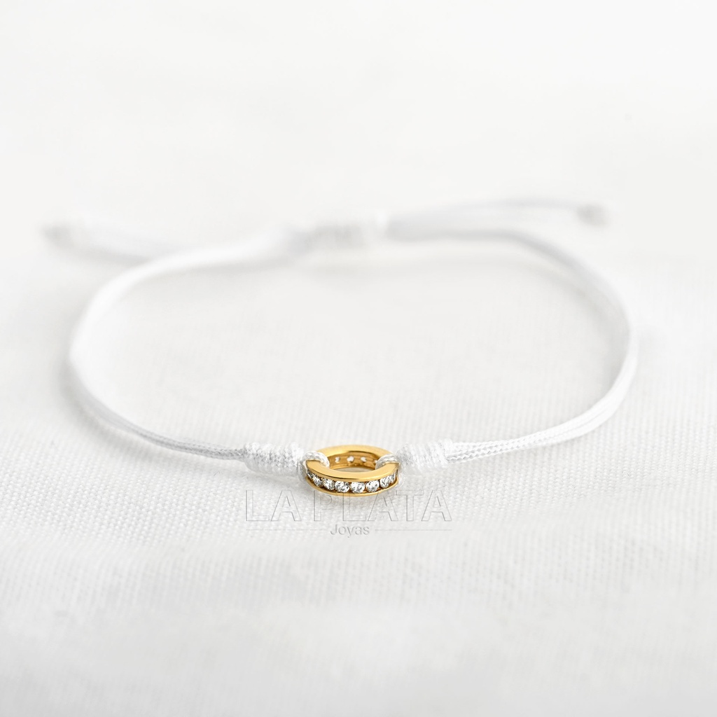 PULSERA CIRCULO CIRCONADO 