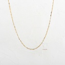 CADENA ESCALERA MINI DOS OROS AMBLAN