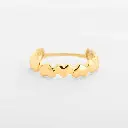 ANILLO CORAZÓN ENLAZADOS RELLENOS