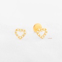 TOPOS CORAZÓN CIRCONADO PQ