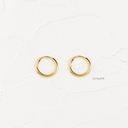 CANDONGAS TUBOS ORO AMARILLO