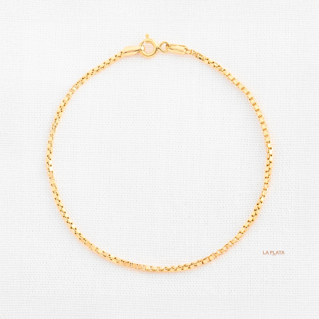 PULSERA ITALIANA TEJIDO VENECIANA