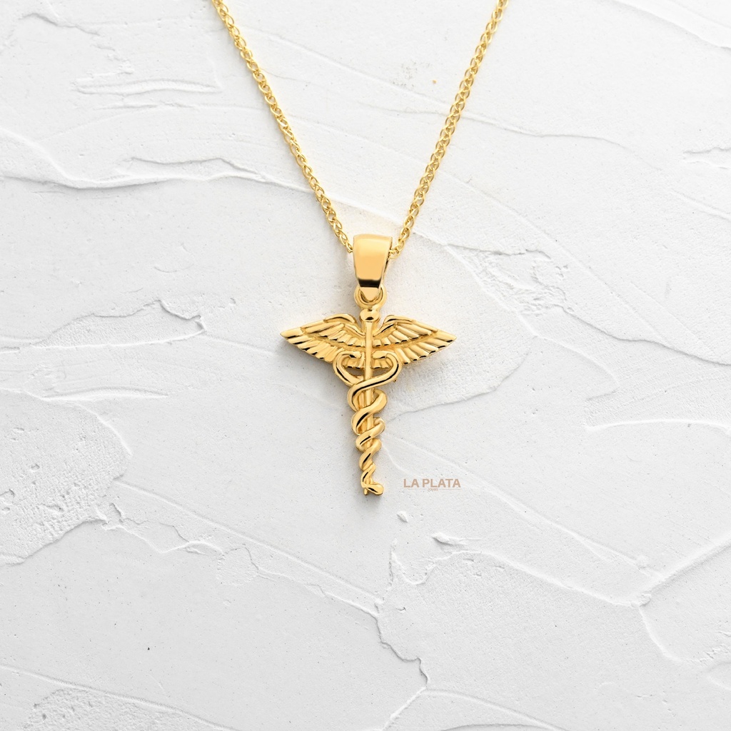 DIJE BASTON DE ESCULAPIO