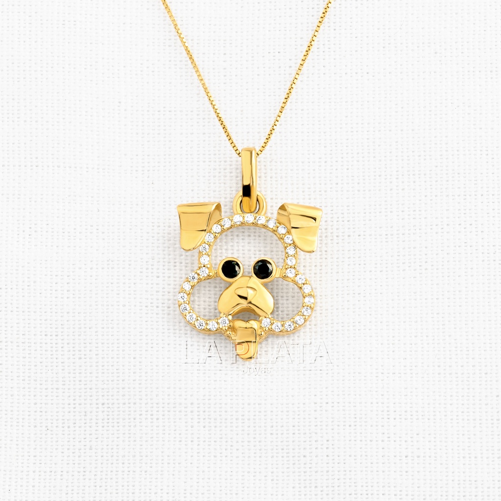 DIJE SILUETA DE  TONY DOG