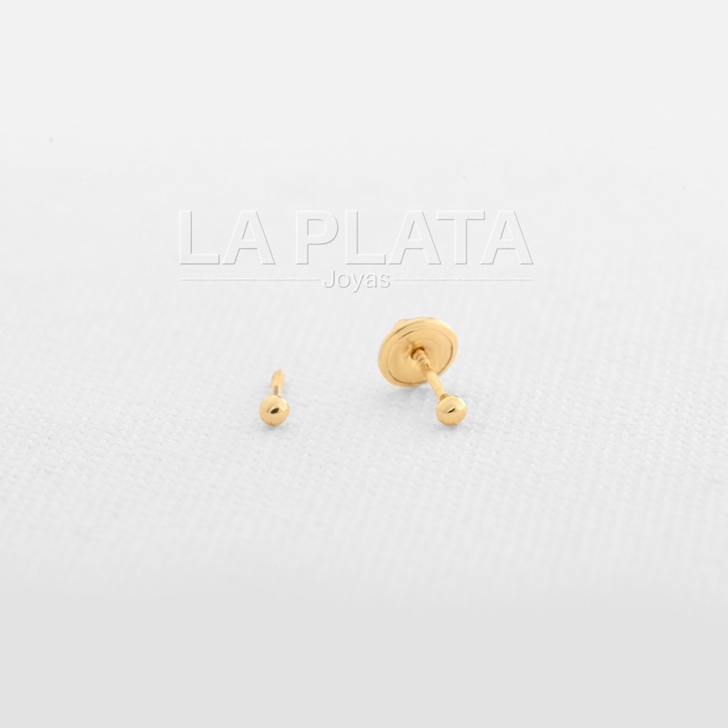 TOPOS BALINES ORO AMARILLO
