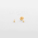 TOPOS BALINES ORO AMARILLO