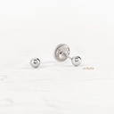 TOPOS BALINES ORO BLANCO