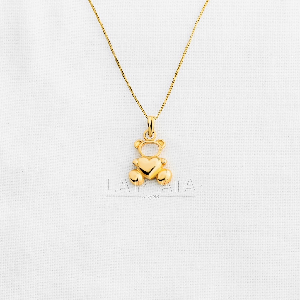 DIJE OSO CON CORAZON