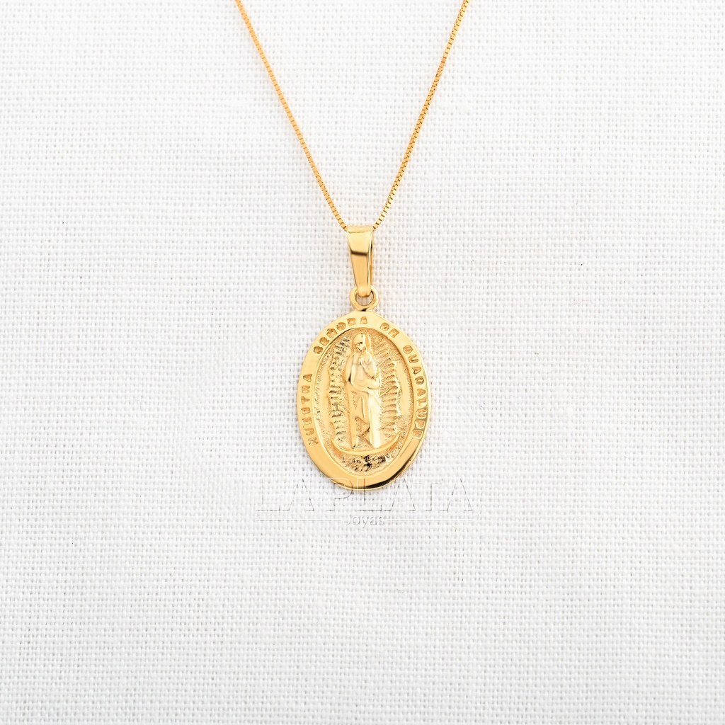 DIJE VIRGEN DE GUADALUPE PLANO
