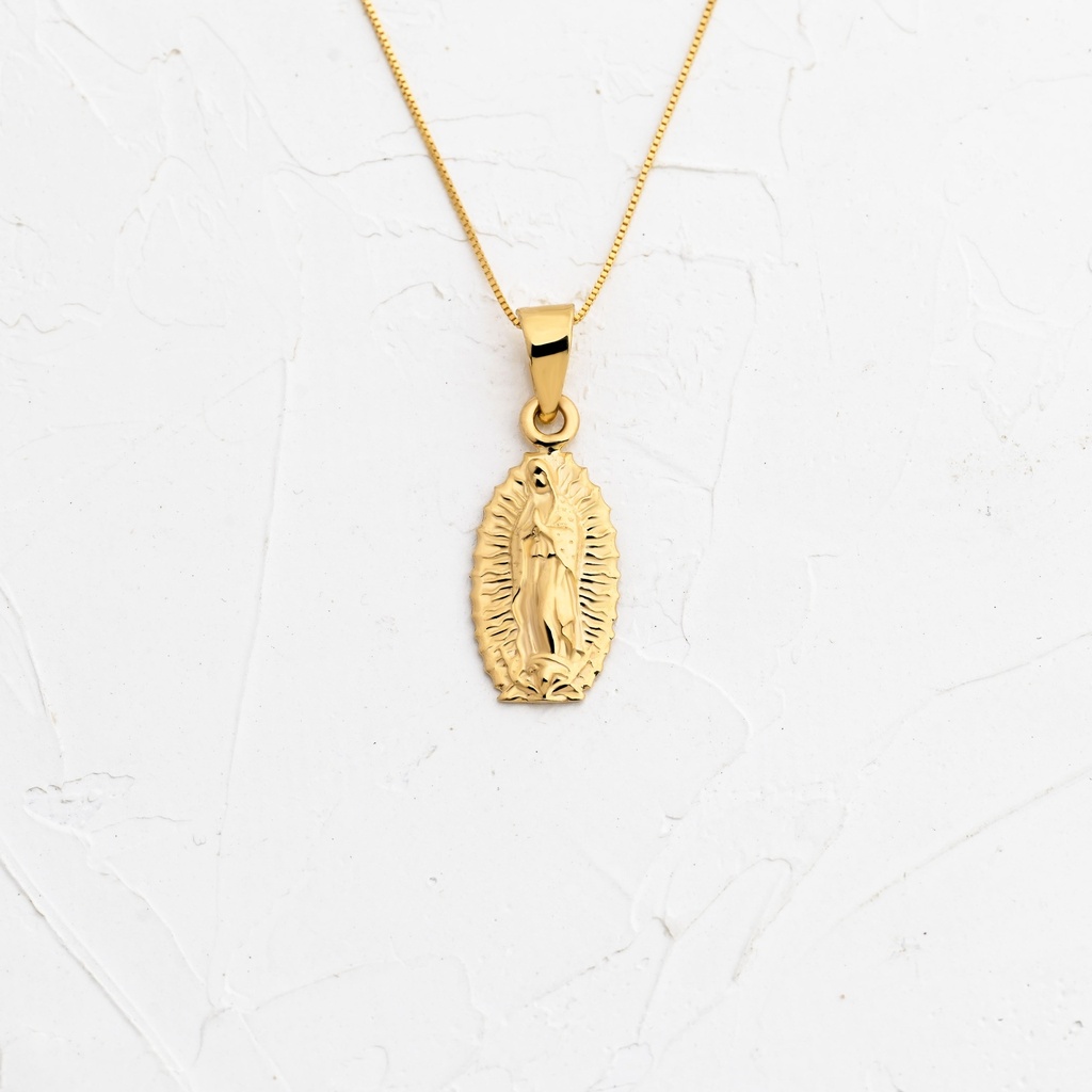 DIJE VIRGEN DE GUADALUPE SILUETA